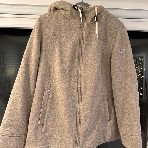 Cozy Gray Hooded Jacket - Picture 2 of 5